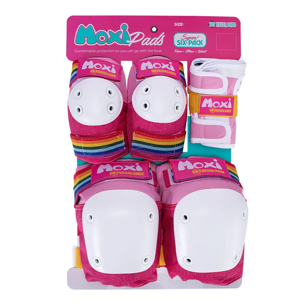 Moxi Six Pack Pad Set - PINK - Image 4