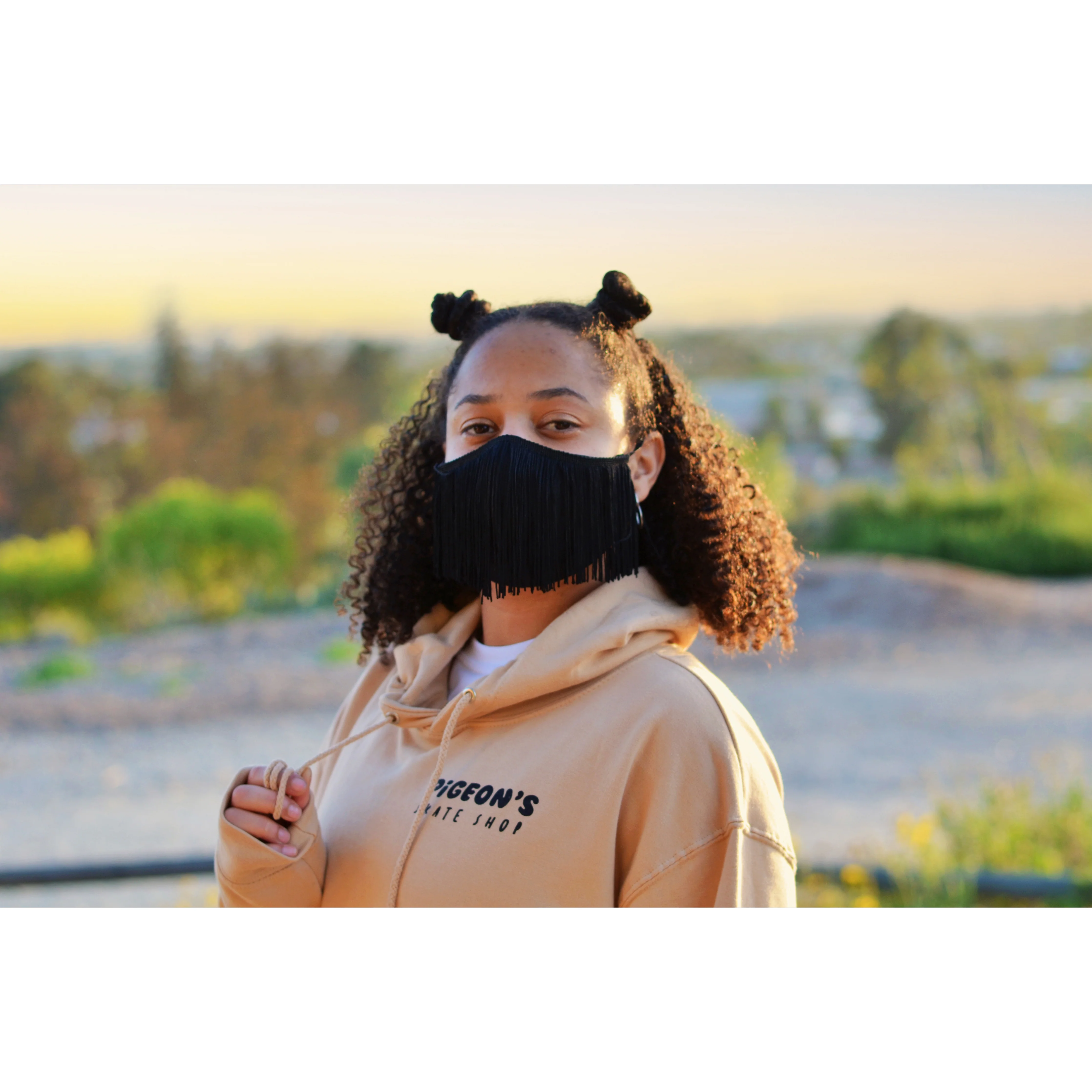 Shop Hoodie - SKATE AND DIE TAN - Image 4